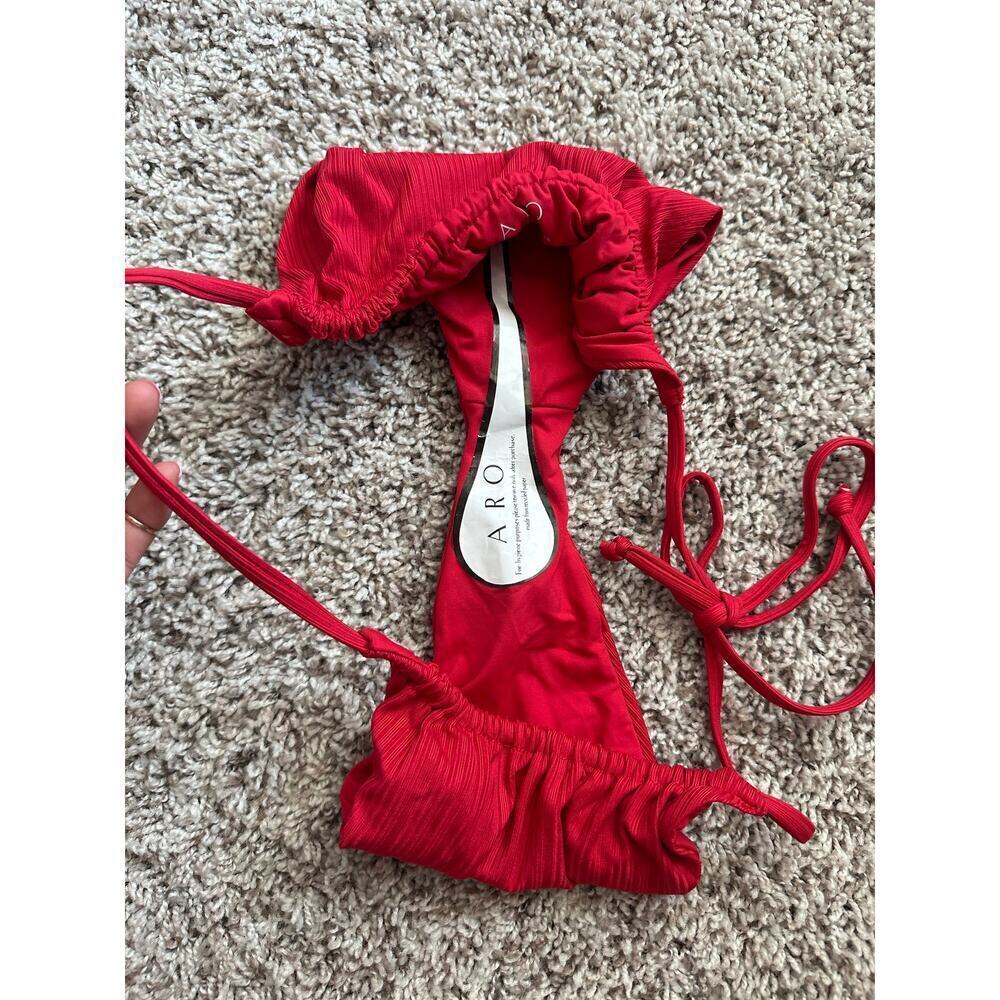 Aro Revolve Side Tie String Bikini Bottom - image 4